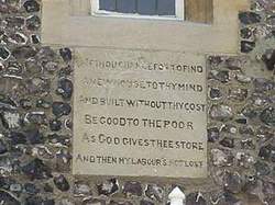 Inscription in Rectory