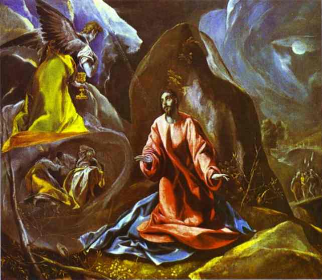 Gethsemane by El Greco, c.1595